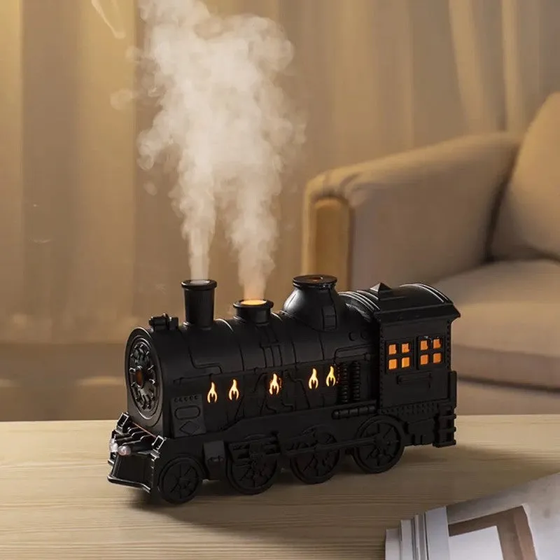 300ml Train Shape Aromatherapy Light Diffuser5659 Humidifier-SA2405-188