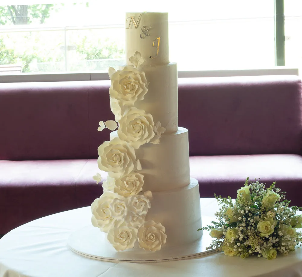 4 Tier Wedding Cake