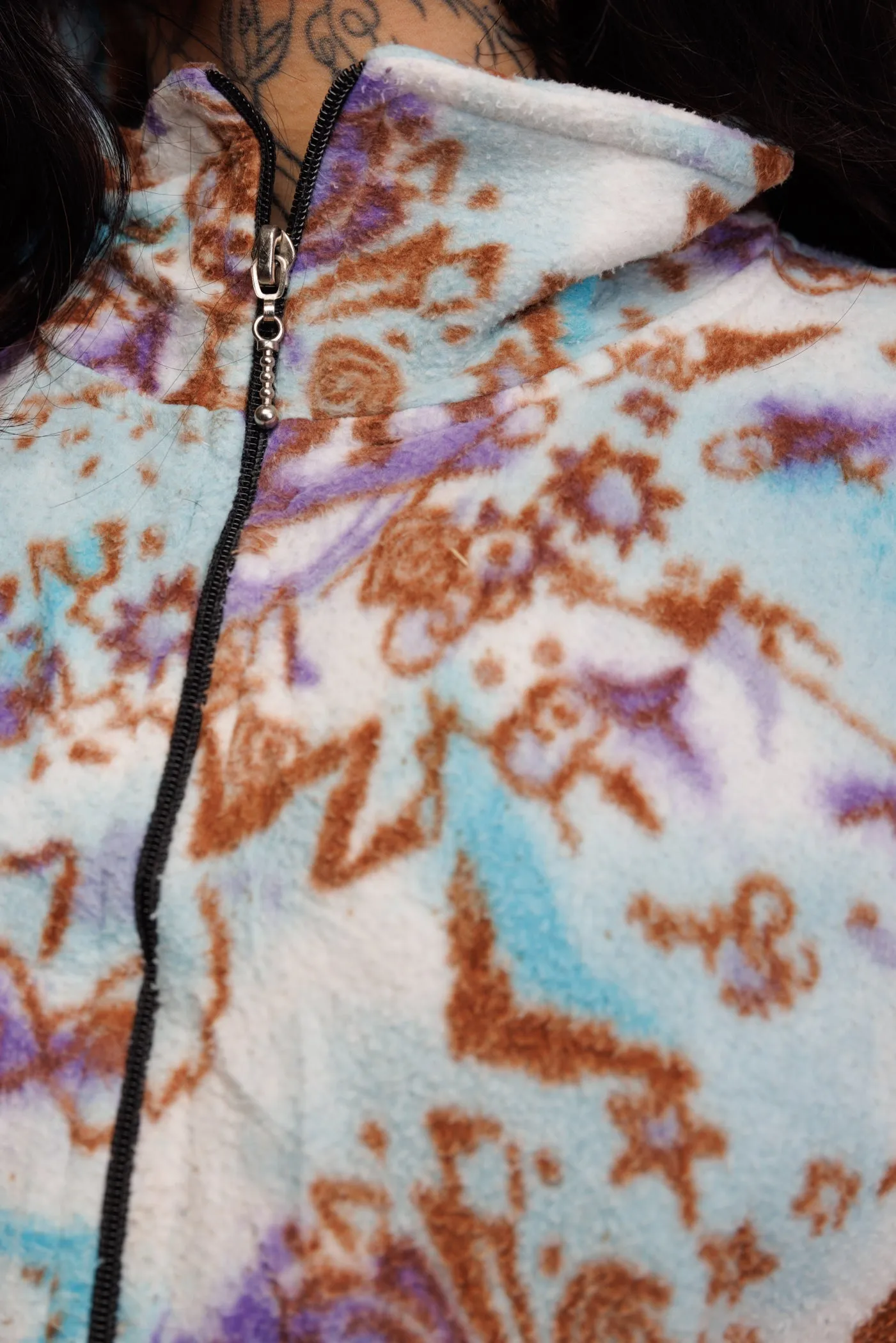 90's Celestial Fleece Gilet XL