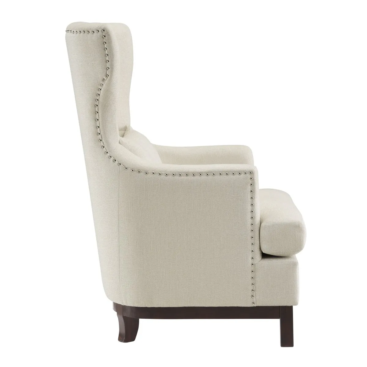 Adriano Collection Beige Accent Chair