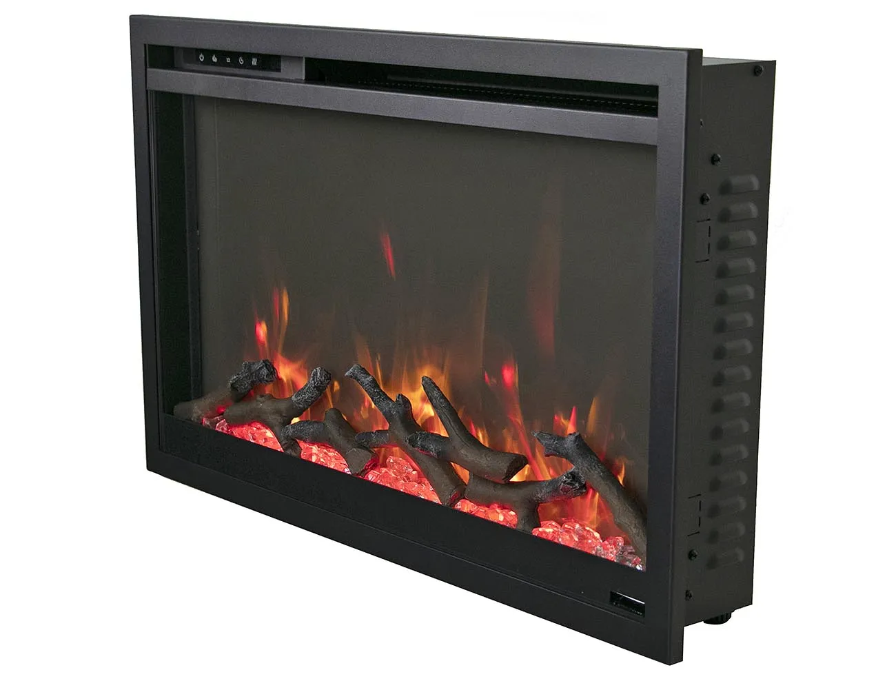 Amantii 36” Traditional Xtraslim 5000 BTU Electric Fireplace