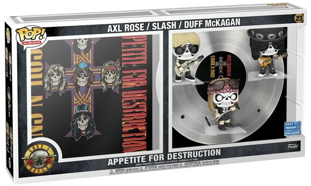 Appetite for Destruction (Guns N' Roses, Full Band, Deluxe Albums) 23 - Walmart Exclusive [Condition: 7/10]