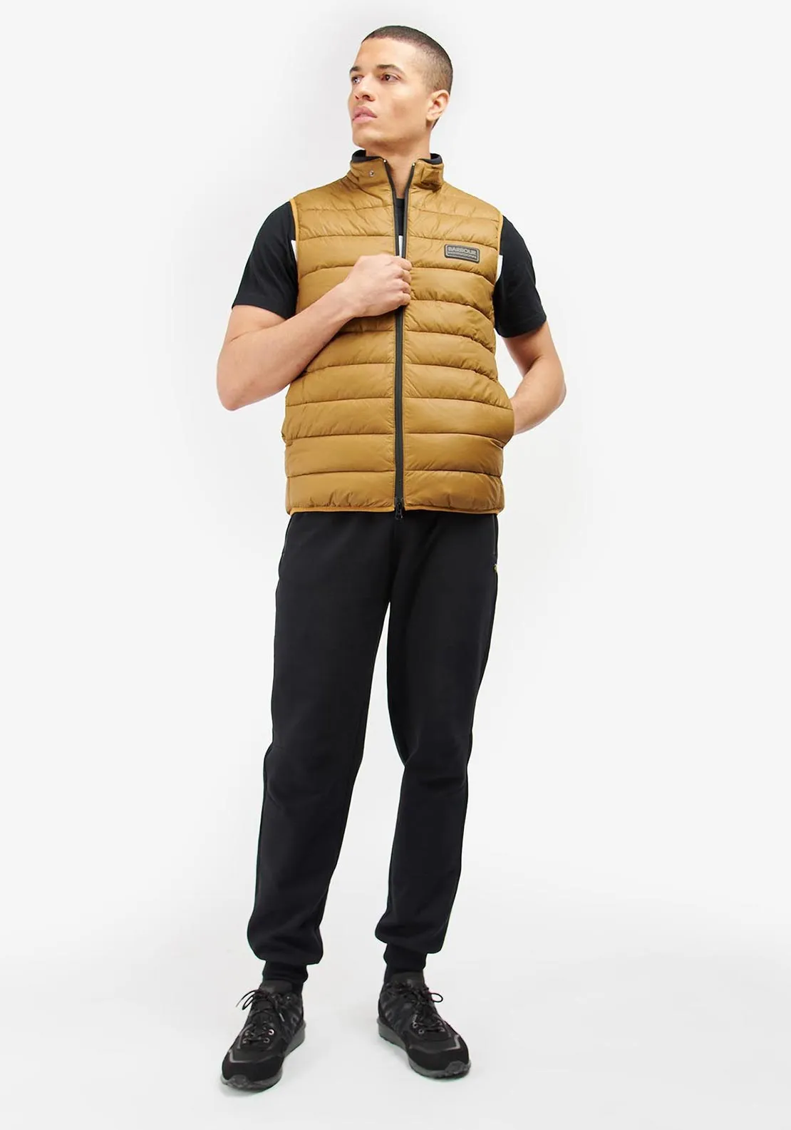 Barbour International Marcus Gilet, Ochre