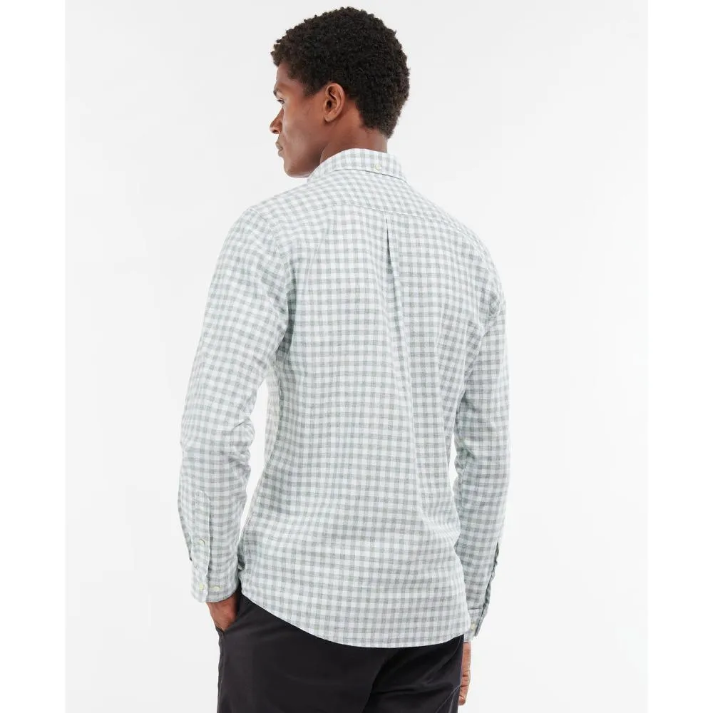 Barbour Kane Tailored Mens Shirt - Green