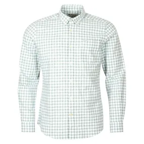 Barbour Kane Tailored Mens Shirt - Green