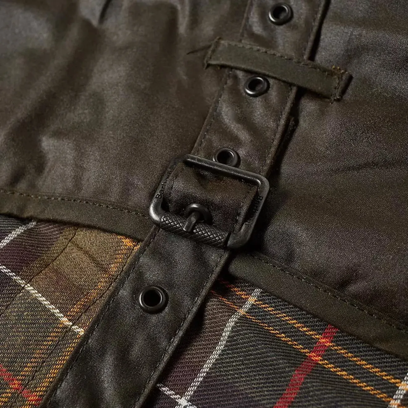 Barbour Matt Wax Dog Coat Olive