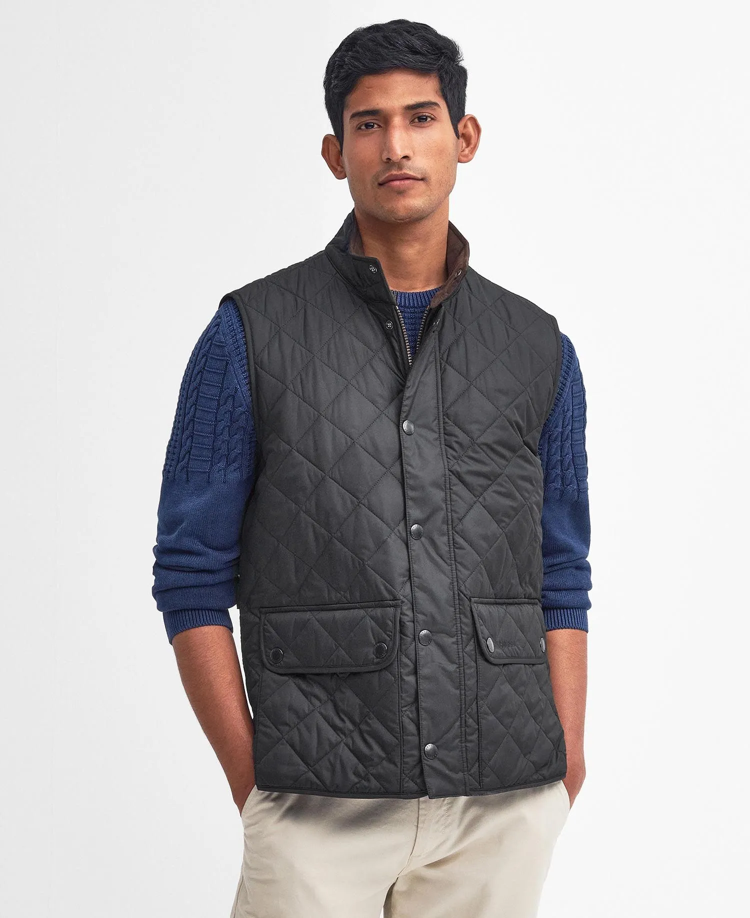 Barbour Men's New Lowerdale Diamond Quilted Bodywarmer Gilet