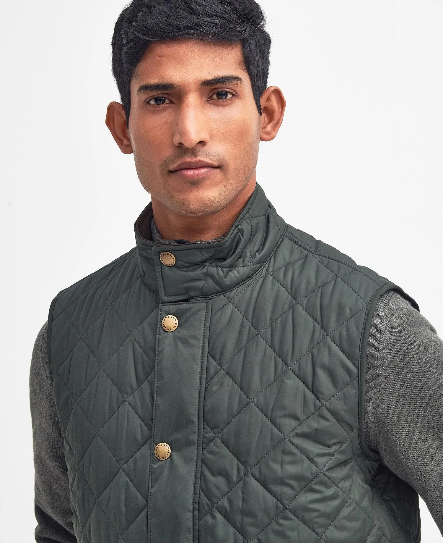 Barbour Men's New Lowerdale Diamond Quilted Bodywarmer Gilet