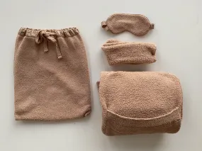 Barefoot Dreams - CozyChic Travel Set in Misty Rose