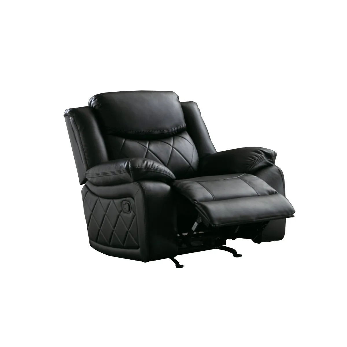 Bartholomew Black Rocker Recliner