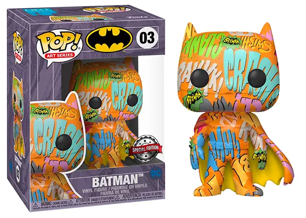 Batman (Orange & Yellow, Artist Series, No Stack) 03 - Special Edition Exclusive  [Damaged: 6/10]