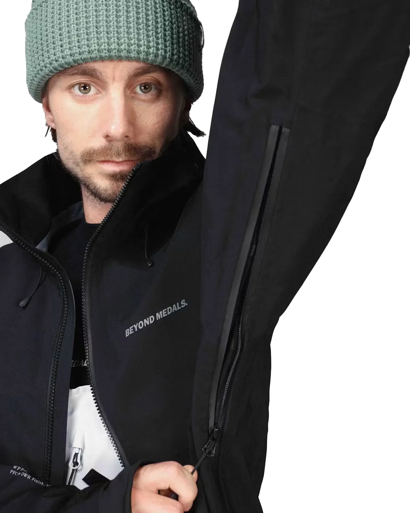 Beyond Medals High Tech 3L Snow Jacket - Black