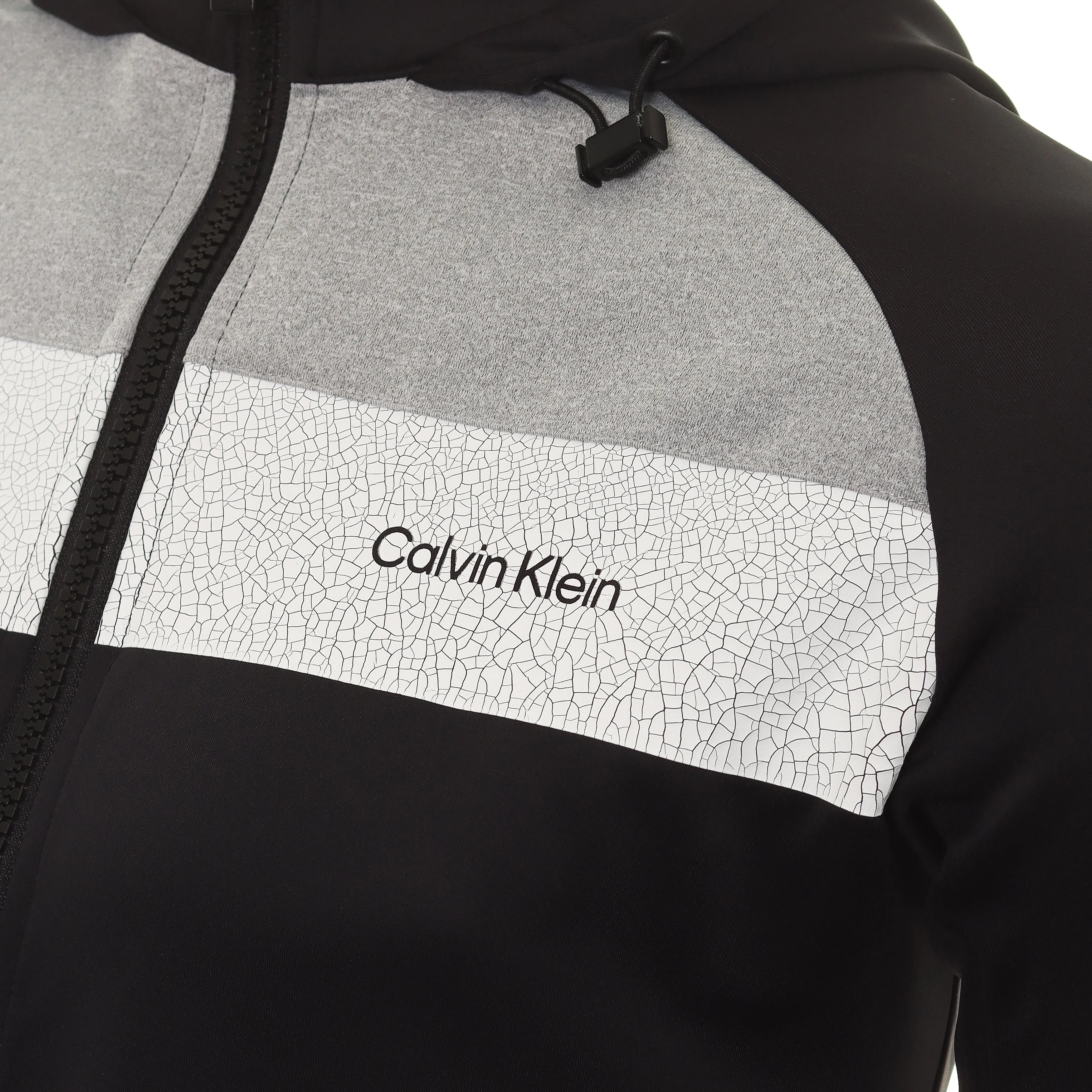 Calvin Klein Golf Fracture Hooded Jacket