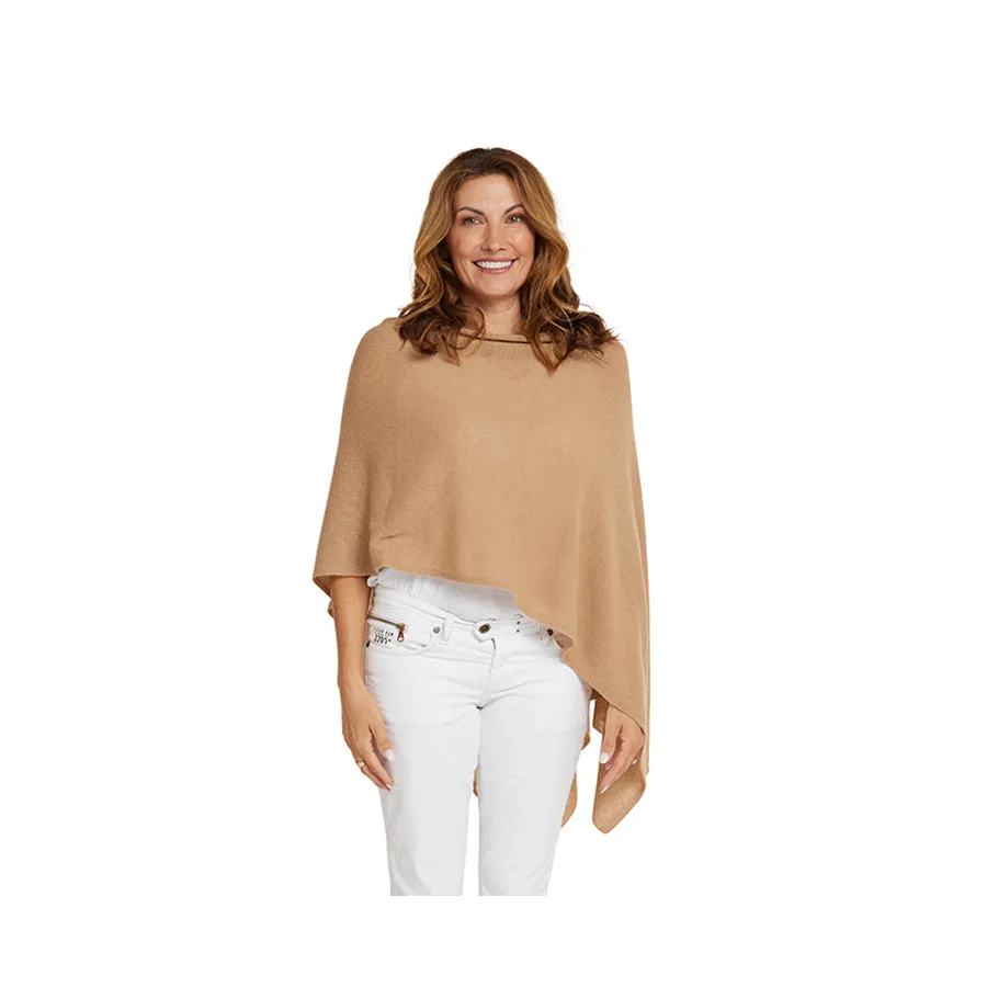 CASHMERE CLASSIC TOPPER - BABY CAMEL