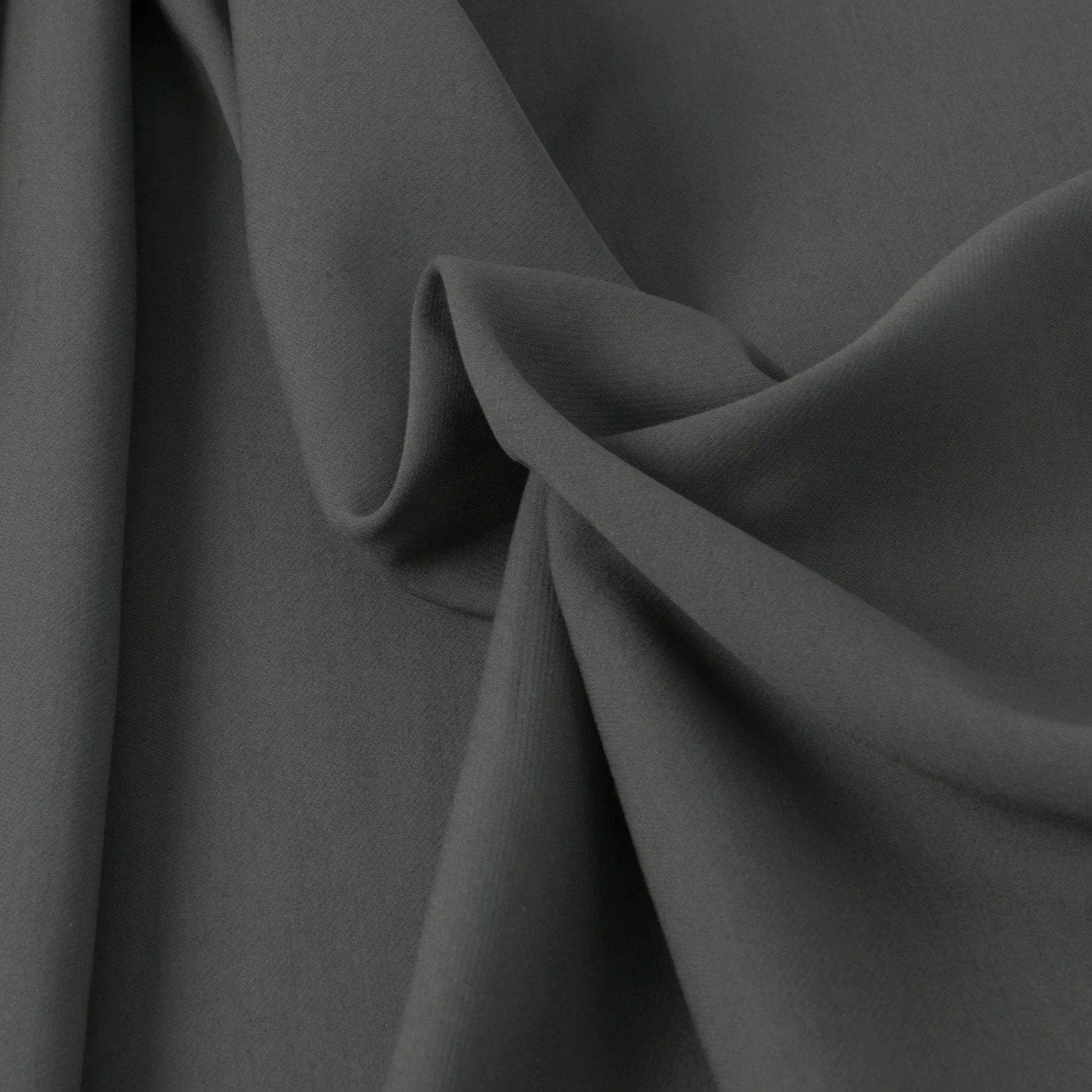 Charcoal Grey Viscose Suiting Fabric 3289