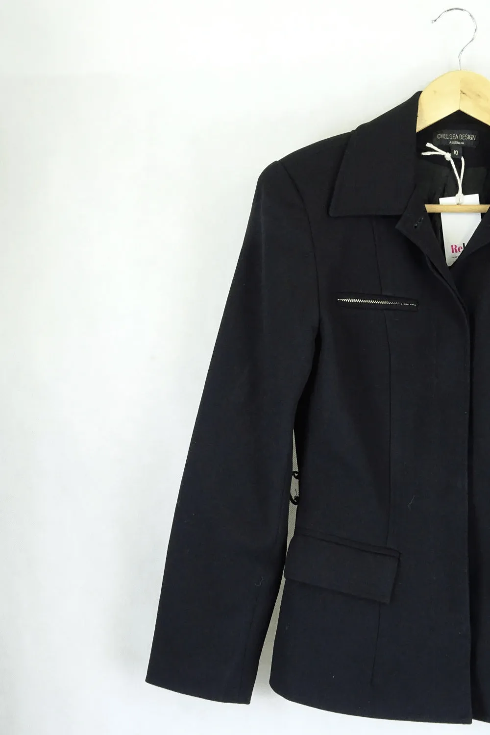 Chelsea Design Black Blazer 10