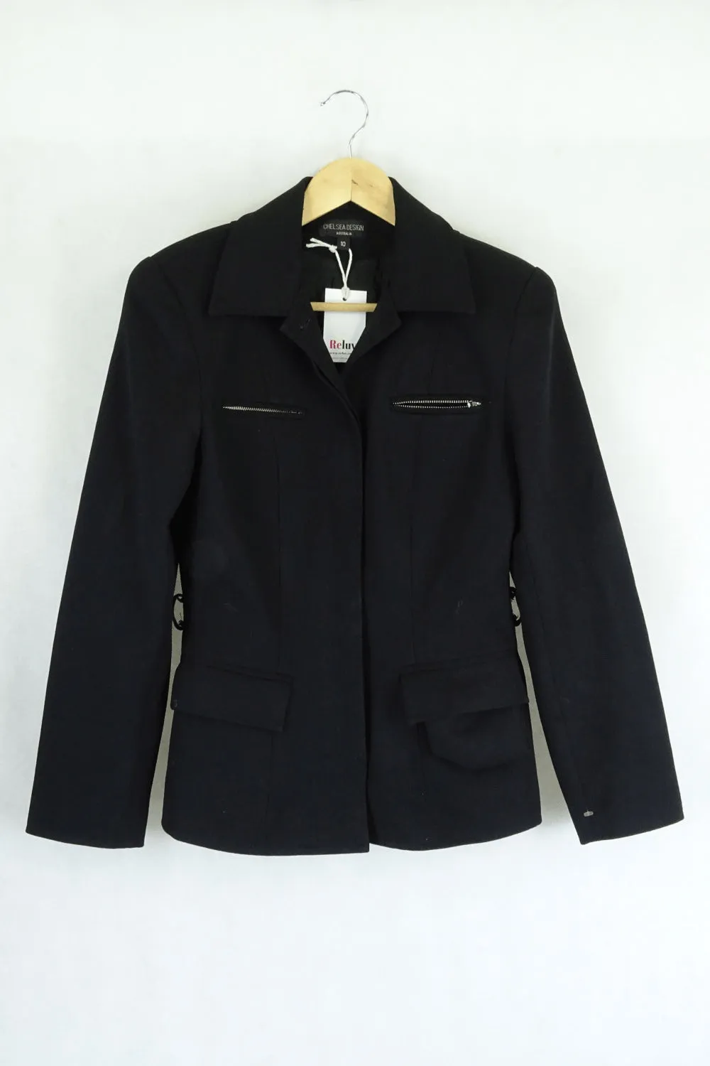 Chelsea Design Black Blazer 10