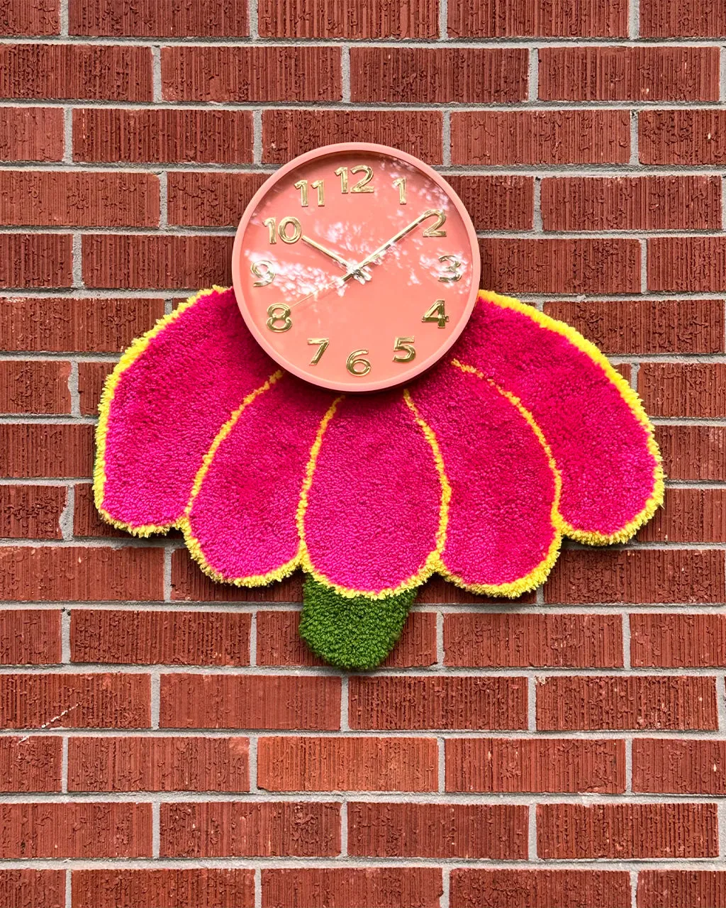 Coneflower Clock