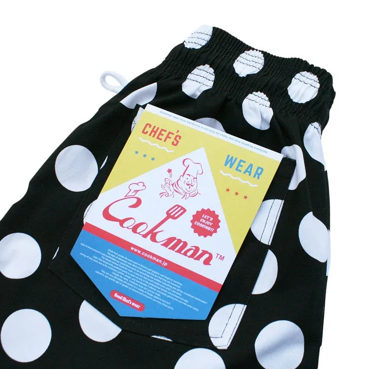 Cookman Chef Pants - Big Dots Black