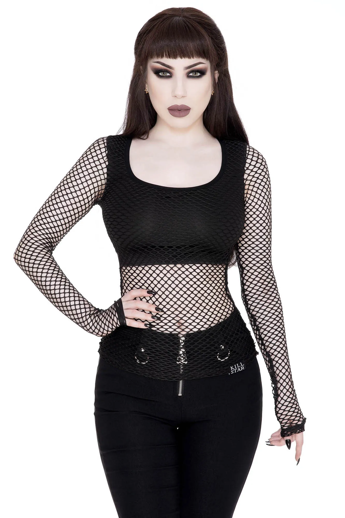 Cordelia Fishnet Top