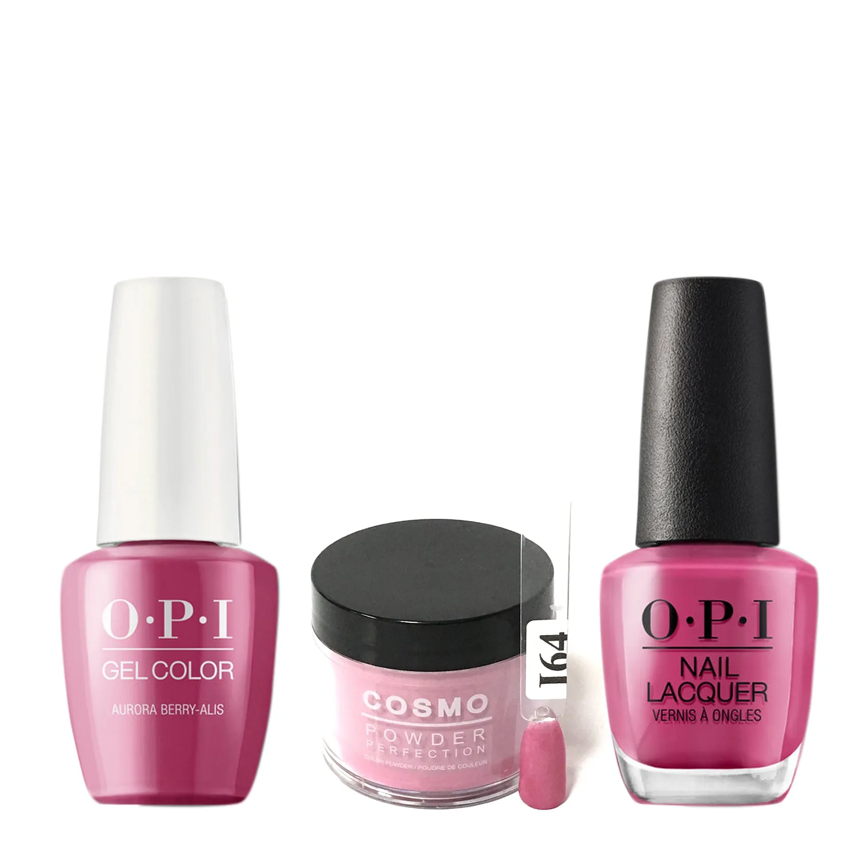 Cosmo 3in1 Dipping Powder   Gel Polish   Nail Lacquer (Matching OPI), 2oz, CI64