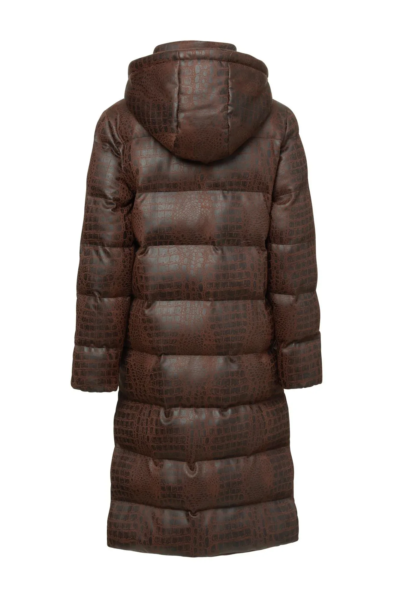 Croc Illusion Coat | Croc Print