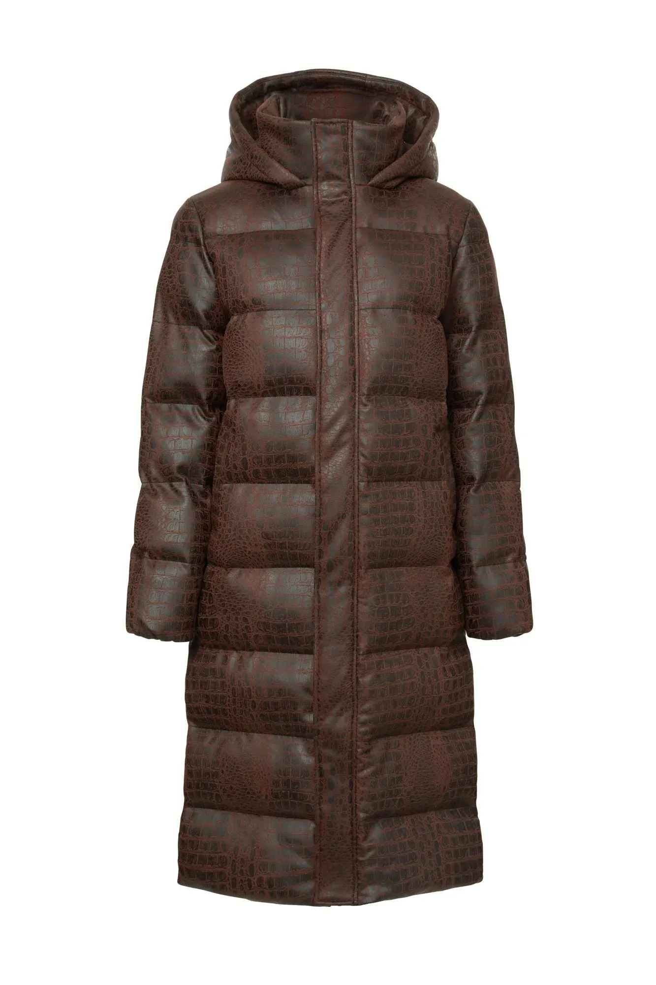 Croc Illusion Coat | Croc Print