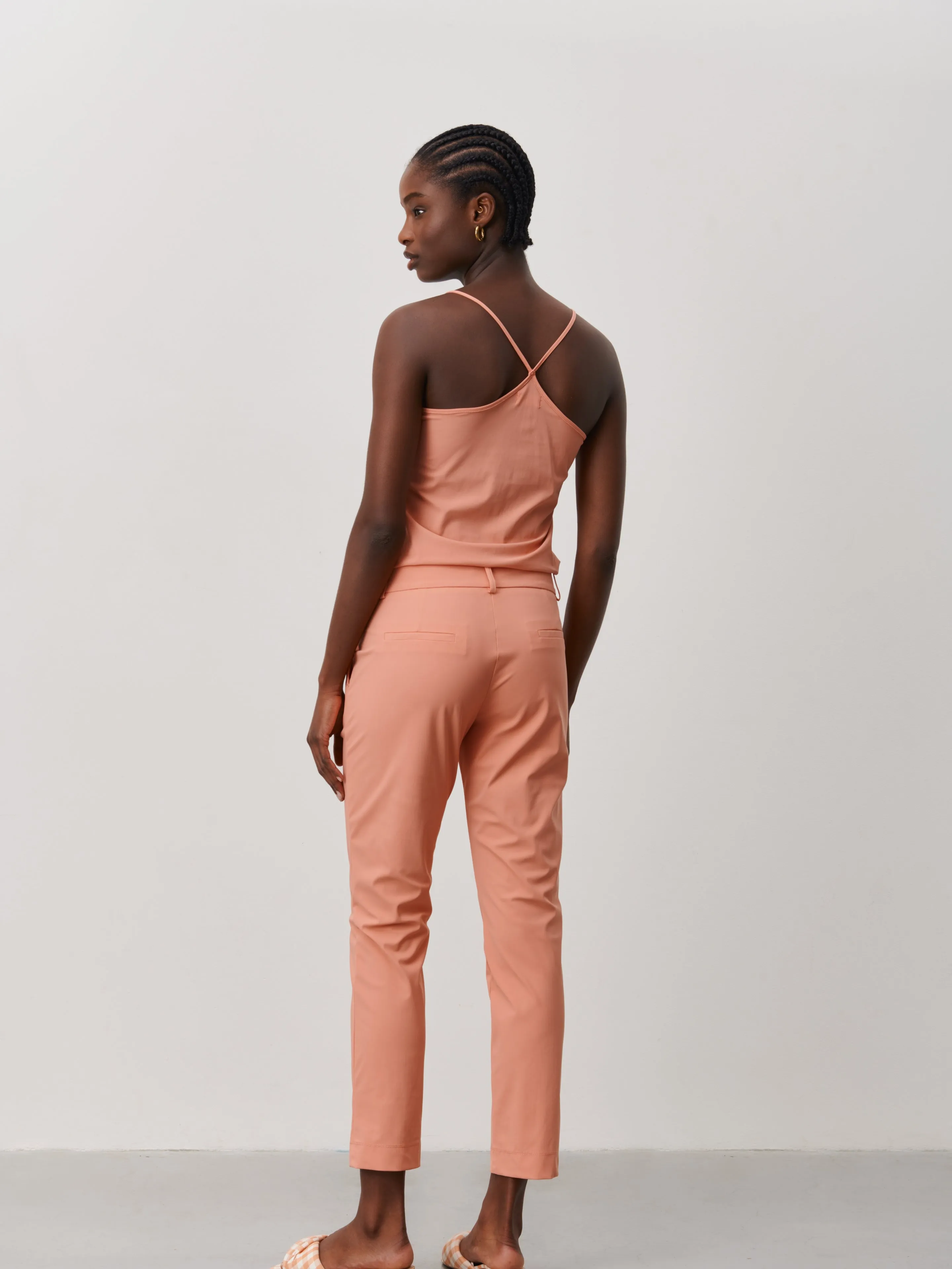 Dalas Pants Technical Jersey | Apricot