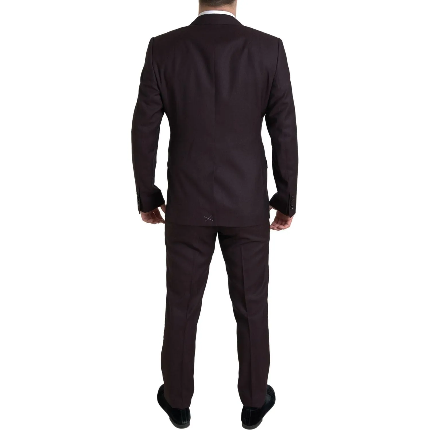 Dolce & Gabbana Maroon Martini Slim Fit 2-Piece Suit