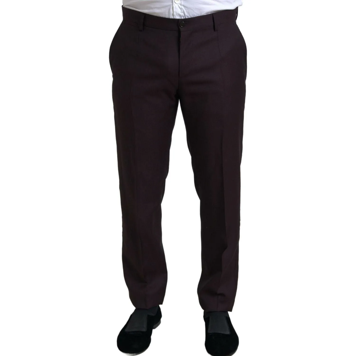 Dolce & Gabbana Maroon Martini Slim Fit 2-Piece Suit