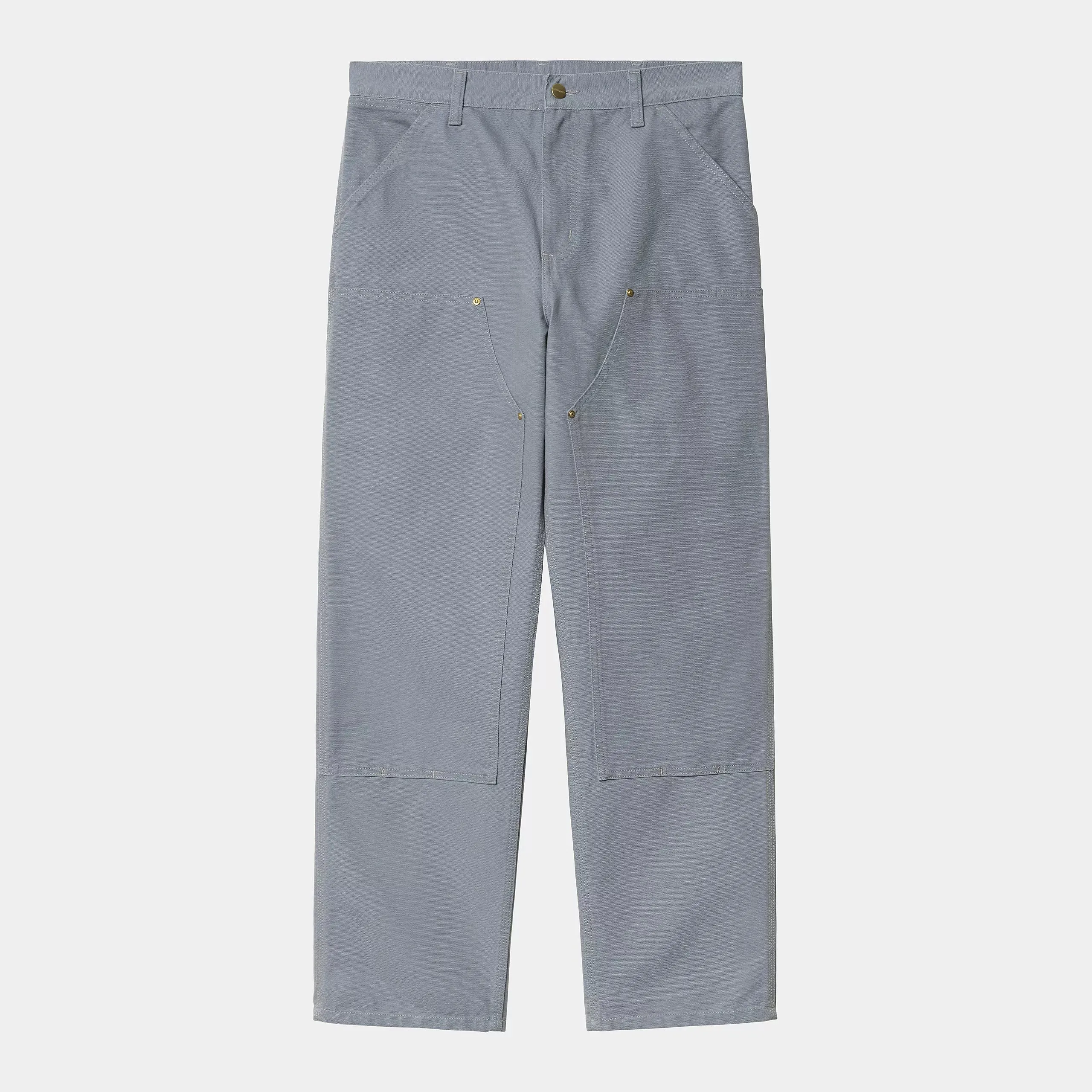 DOUBLE KNEE PANTS (Dove Grey Rinsed)