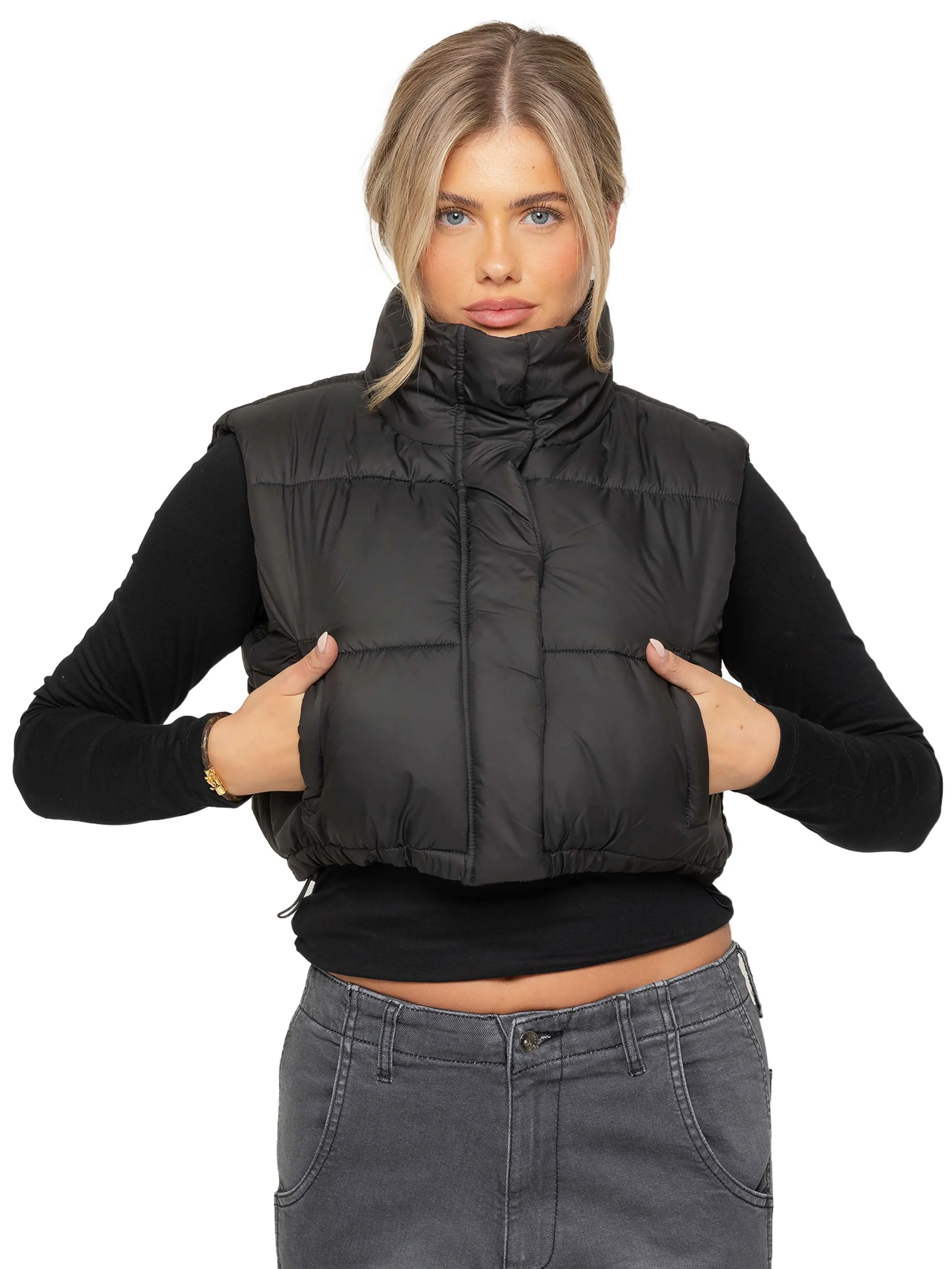 Enzo | Womens Puffer Gilet Jacket