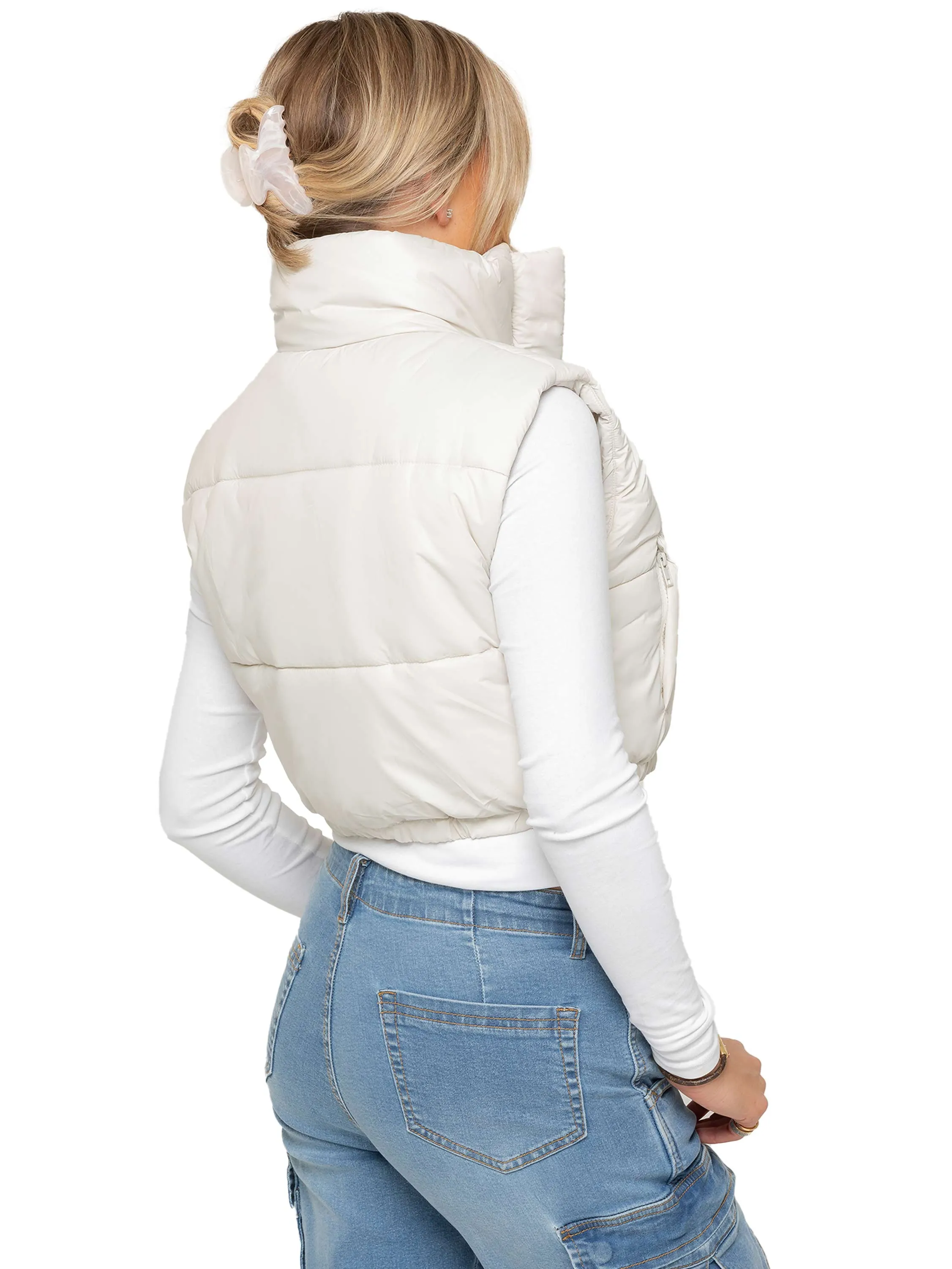 Enzo | Womens Puffer Gilet Jacket