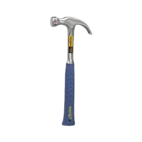 Estwing E3-16C Hammer, 16 oz Head, Curved Claw Head, Steel Head, 13 in OAL