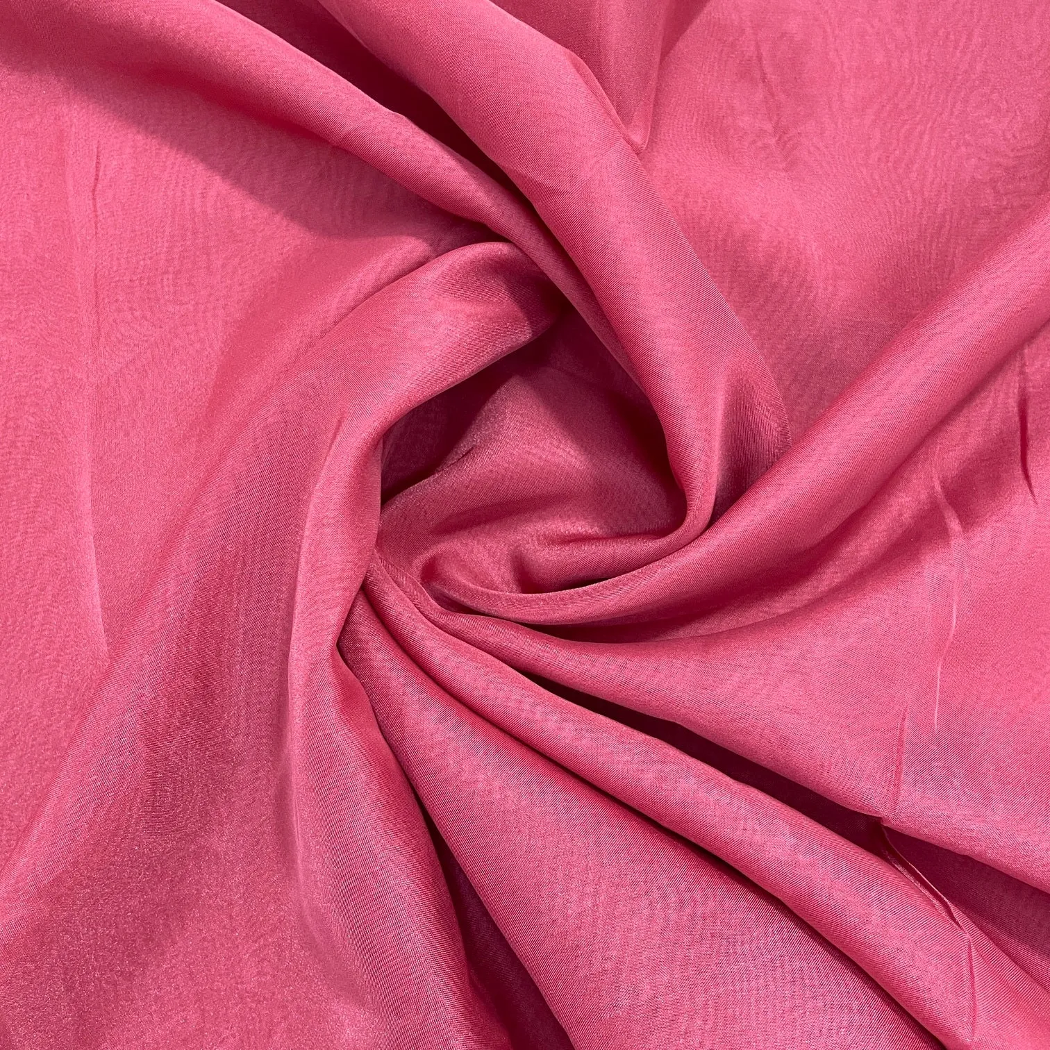 Exclusive Corel Pink Solid Organza Fabric