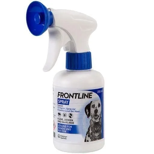 Frontline spray for dogs, cats- Ctenocephalides, Fipronil dogs, cats