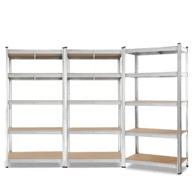 Giants 3x1.8M Warehouse Shelving Rack Racking Garage Metal Storage Shelves