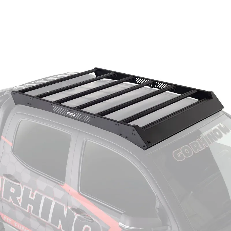 Go Rhino 5933000T Ceros Low Profile Roof Rack 2016-2024 Toyota Tacoma Crew Cab (No Drill)