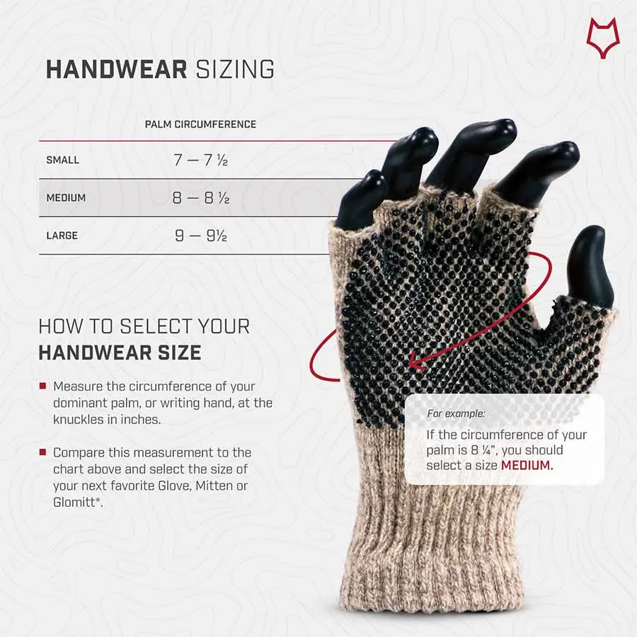 Gripper Wool Ragg Gloves