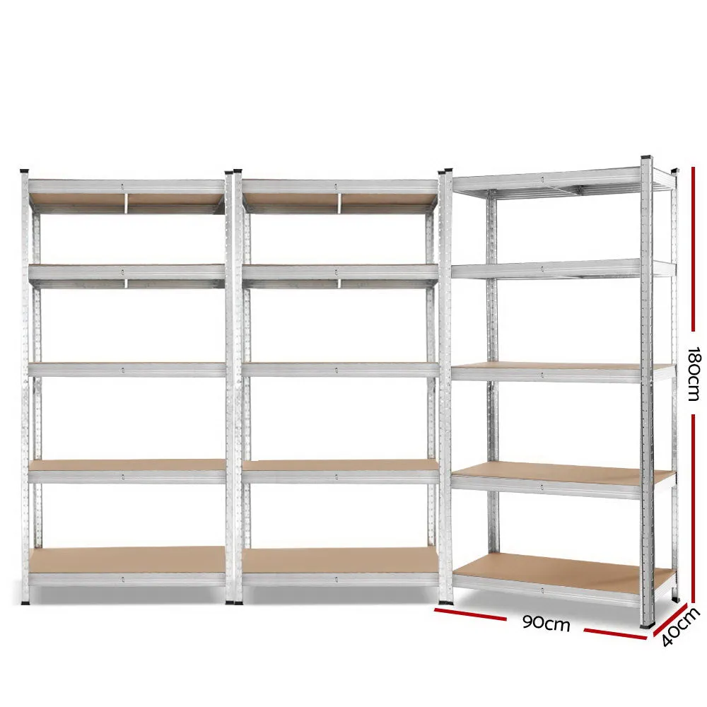 Heavy-Duty Adjustable 3x1.8M Metal Storage Shelves, Giantz