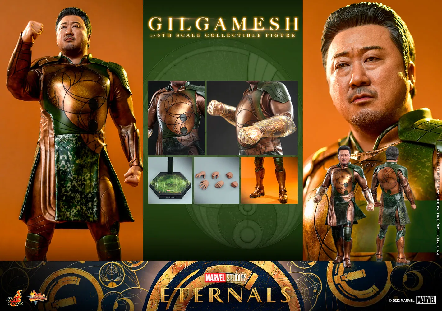 Hot Toys Marvel Eternals Gilgamesh Sixth Scale Figure