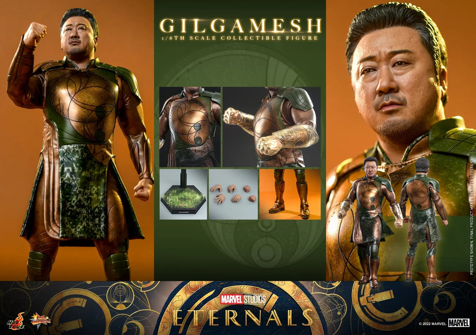 Hot Toys - MMS637 - Eternals - 1/6th scale Gilgamesh Collectible Figure