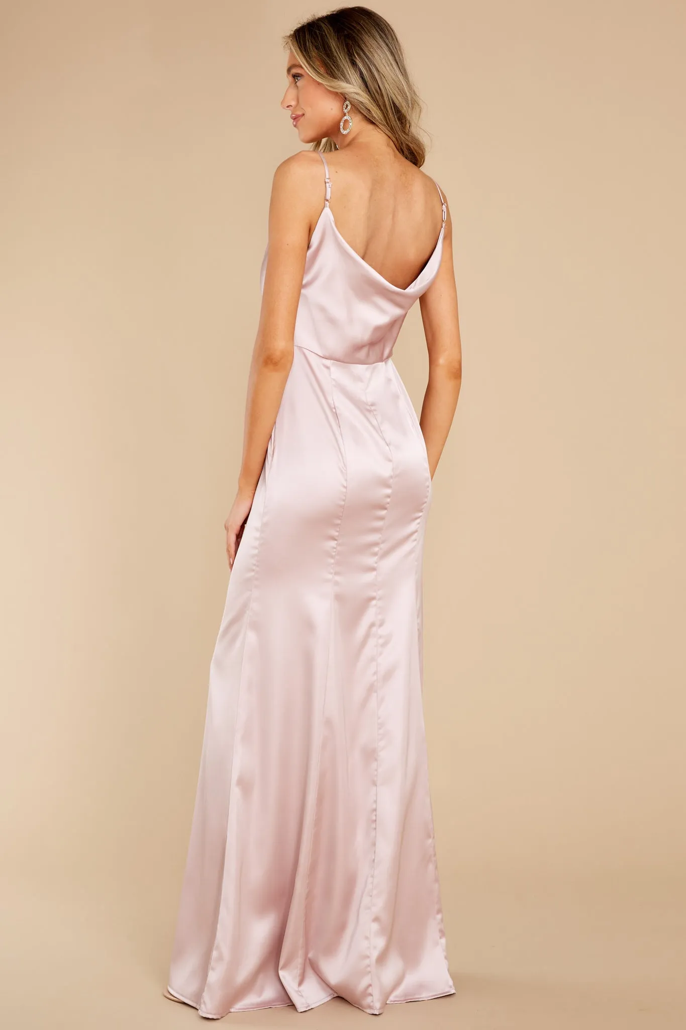 Inner Radiance Blush Pink Maxi Dress