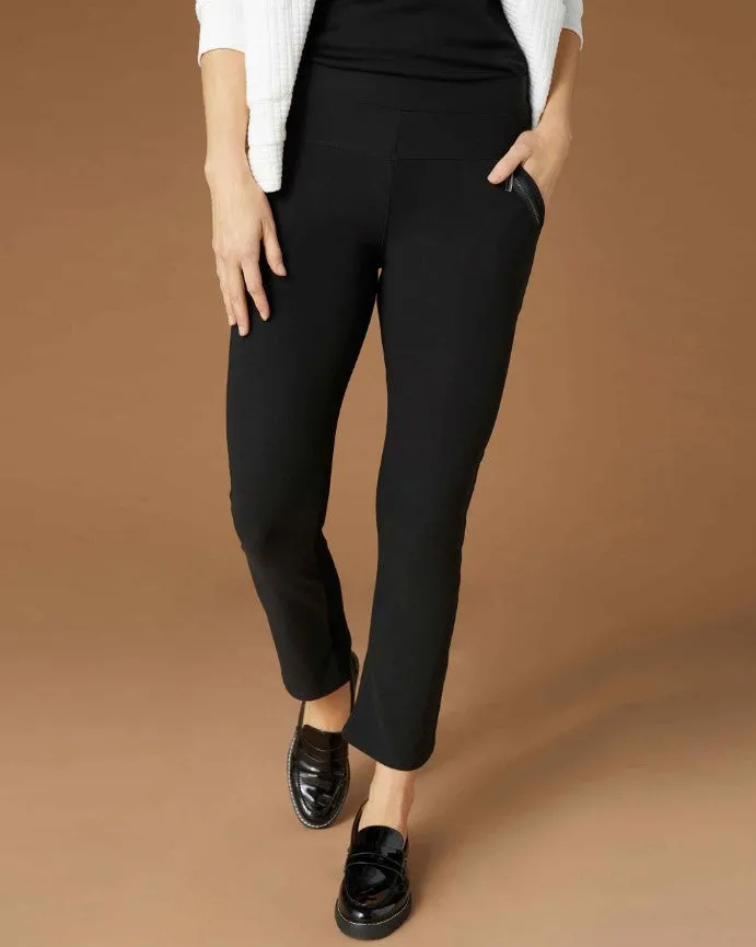 Jasmine Zip Pocket Flare Legging