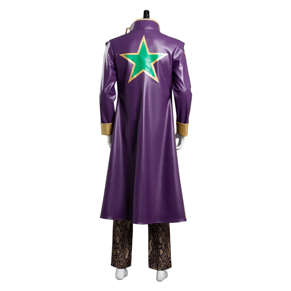 JJBA Jotaro Pants Coat Outfits Halloween Carnival Suit Cosplay Costume