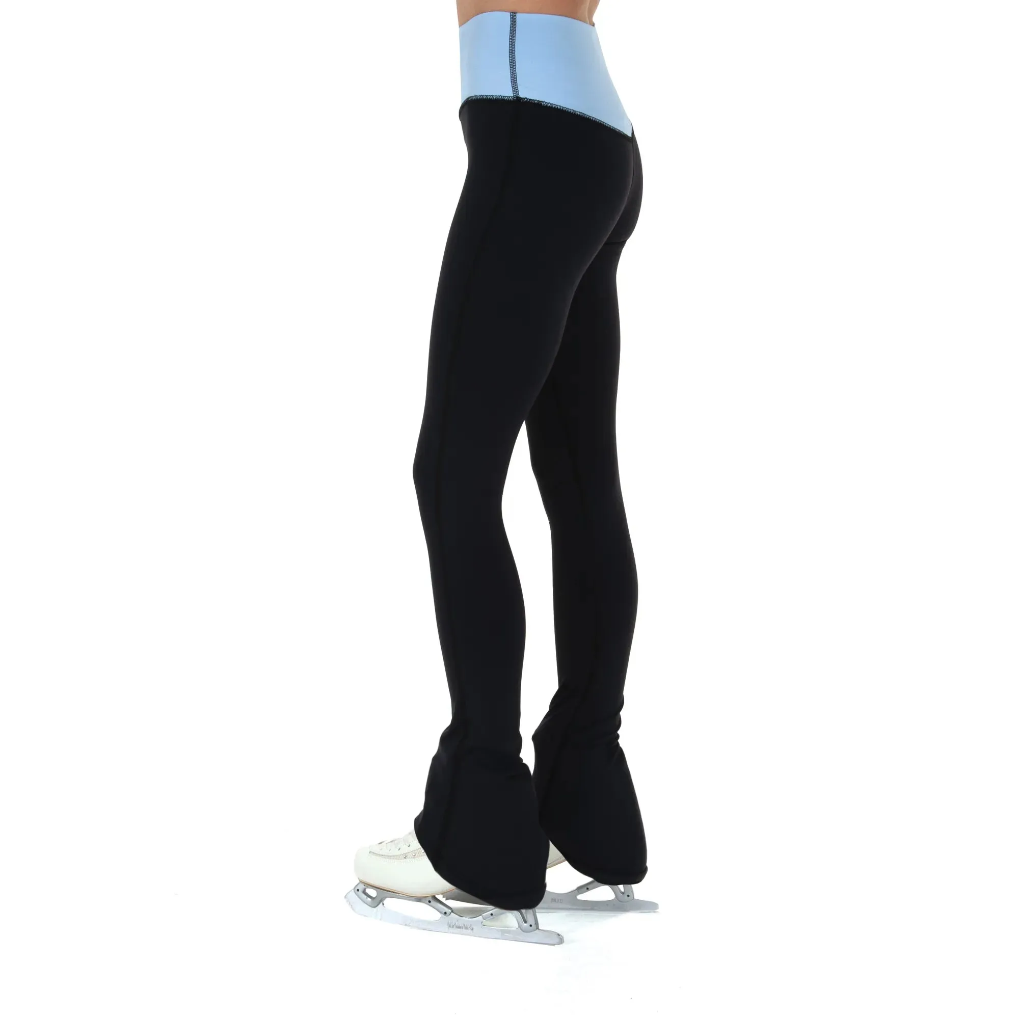 L24002 Competition Figure Skating Wide Waist Leggings