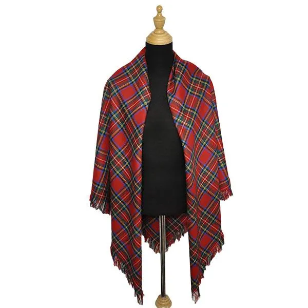 Lauder Ancient Light Weight Tartan Shawl