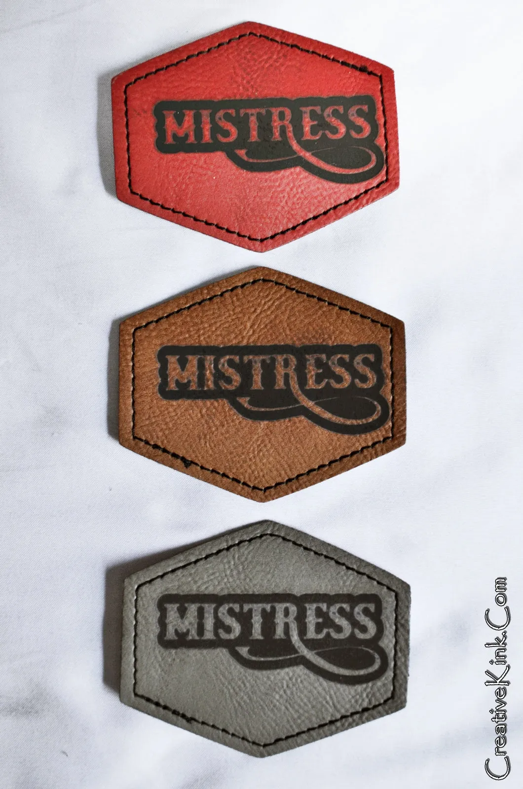 Leather Patches - I Identify as a Mistress, You?