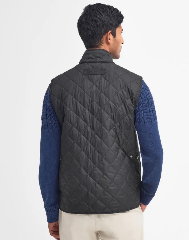 Lowerdale Quilted Gilet - Black