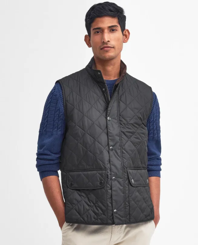 Lowerdale Quilted Gilet - Black